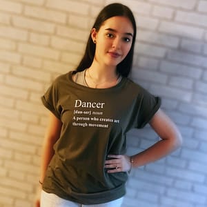 Dancer Definition Green T-Shirt