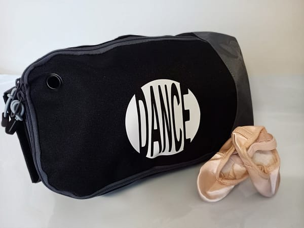 Dance Shoulder Bag with Shoes