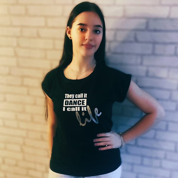 Print Dance Dance Life T-Shirt